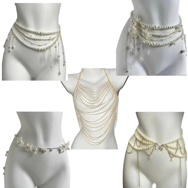 Модный Y2K ретро многослойный жемчужный пояс с цепочкой на груди для женщин-стильные украшения для тела аксессуары для вечеринки и повседневной одежды
Модный Y2K ретро многослойный жемчужный пояс с цепочкой на груди для женщин-стильные украшения для тела аксессуары для вечеринки и повседневной одежды