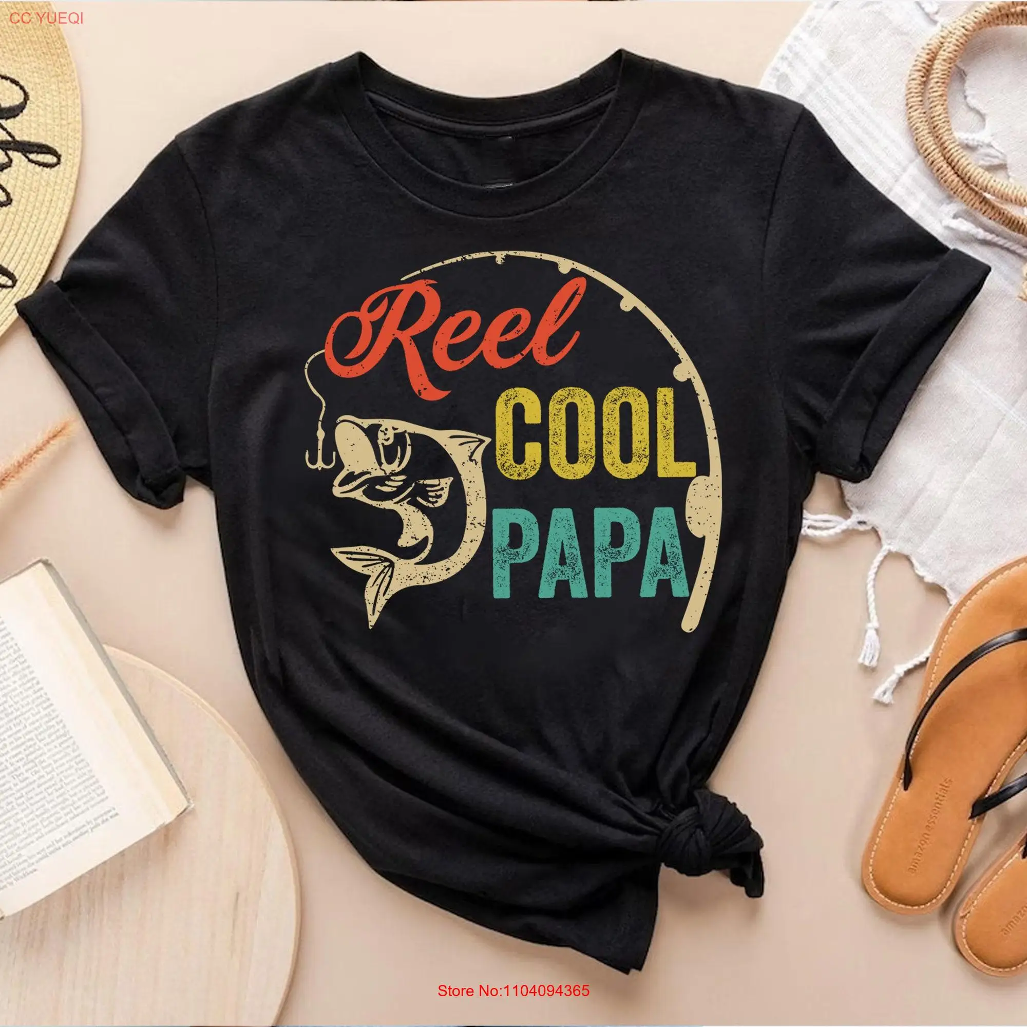 Крутая футболка Papa с катушкой, подарок для рыбалки, папа с длинным или коротким рукавом
Крутая футболка Papa с катушкой, подарок для рыбалки, папа с длинным или коротким рукавом