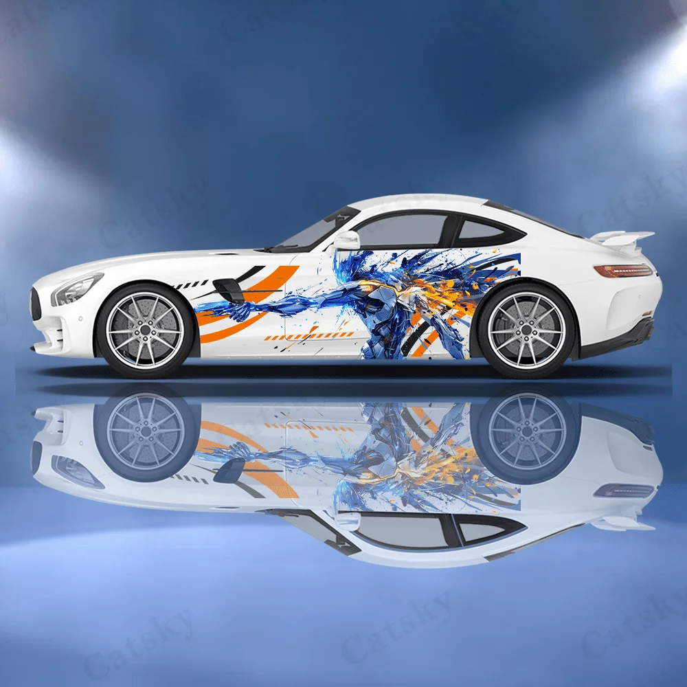 Metal Mecha Man Sticker Car Decal Full Body Floral Decoration Covering Scratches Protect Car Sticker Waterproof Car Vinyl Wraps
Metal Mecha Man Sticker Car Decal Full Body Floral Decoration Covering Scratches Protect Car Sticker Waterproof Car Vinyl Wraps