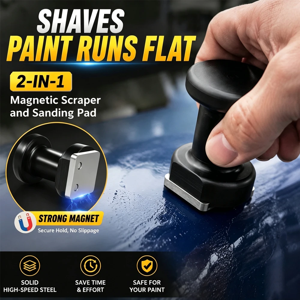 Paint Denibbing Tool Automotive Car Paint Scraper Run Dust Nib Remover Block Clear Coat Repair Razor Shaver Sanding Pad Box
Paint Denibbing Tool Automotive Car Paint Scraper Run Dust Nib Remover Block Clear Coat Repair Razor Shaver Sanding Pad Box
