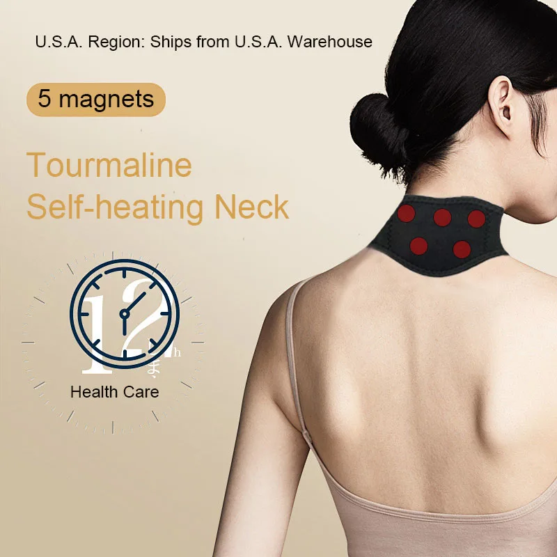 Tourmaline Neck Brace Self-heating Neck Wrap Band Health Care Cervical Spondylosis Pain Relief Magnetic Therapy Neck Pad
Tourmaline Neck Brace Self-heating Neck Wrap Band Health Care Cervical Spondylosis Pain Relief Magnetic Therapy Neck Pad