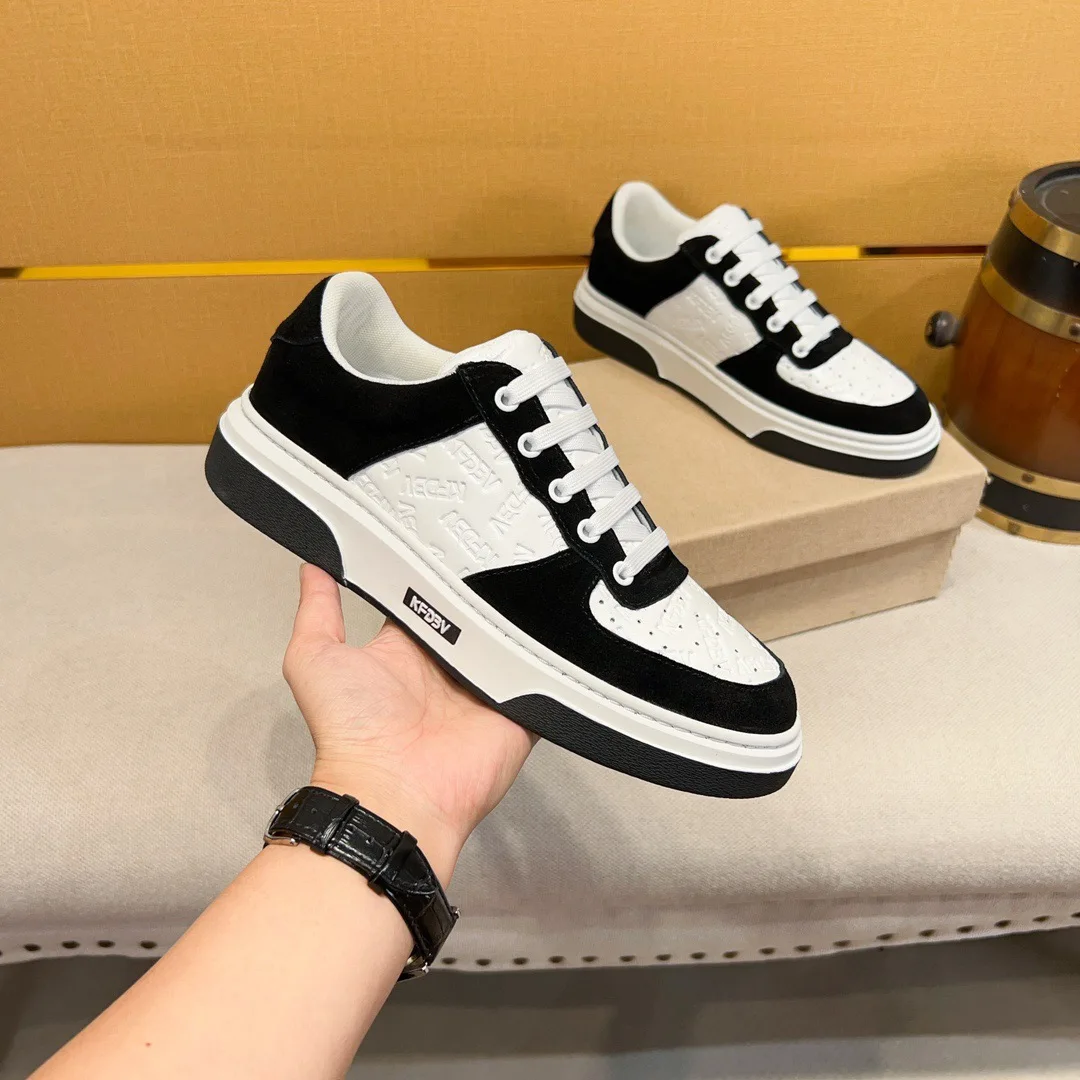 2025 NEW Men's lace-up sneakers Casual shoes fashion Genuine leather Sports Running shoes Tennis shoes
2025 NEW Men's lace-up sneakers Casual shoes fashion Genuine leather Sports Running shoes Tennis shoes