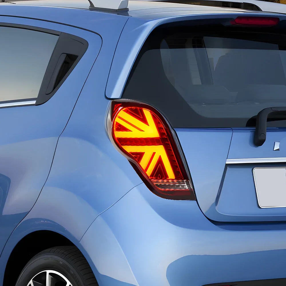 Модифицированные автомобильные задние фонари в сборе для Chevrolet Spark 2011-2014, обновленная автоматическая задняя лампа, светодиодная подсветка, мигающие задние фонари, аксессуары
Модифицированные автомобильные задние фонари в сборе для Chevrolet Spark 2011-2014, обновленная автоматическая задняя лампа, светодиодная подсветка, мигающие задние фонари, аксессуары