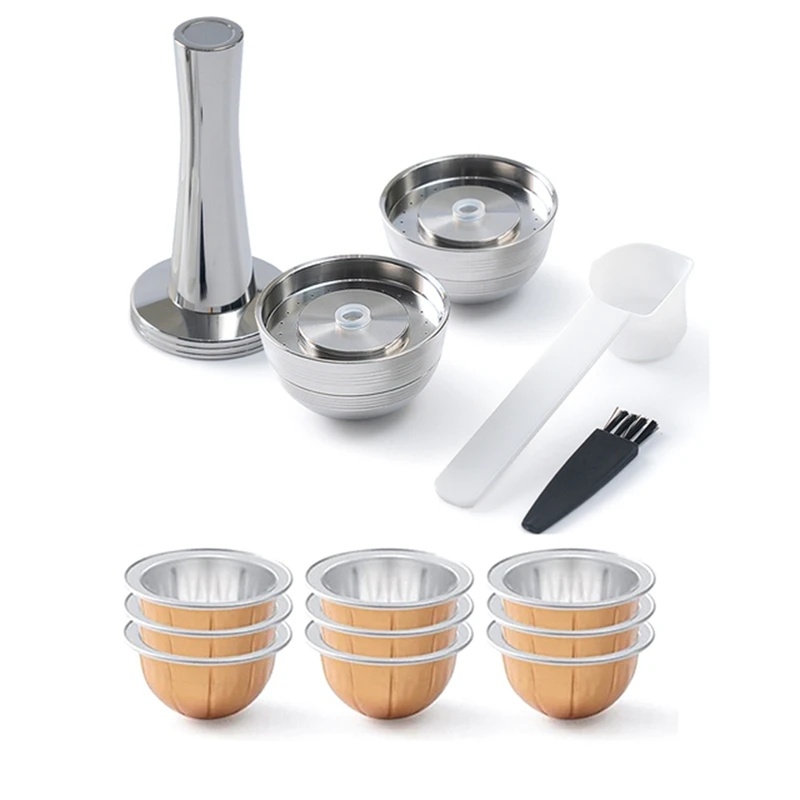 1Set Replacement Parts Accessories For Nespresso Vertuo Next Reusable Capsule Vertuoline Refillable Coffee Filter
1Set Replacement Parts Accessories For Nespresso Vertuo Next Reusable Capsule Vertuoline Refillable Coffee Filter
