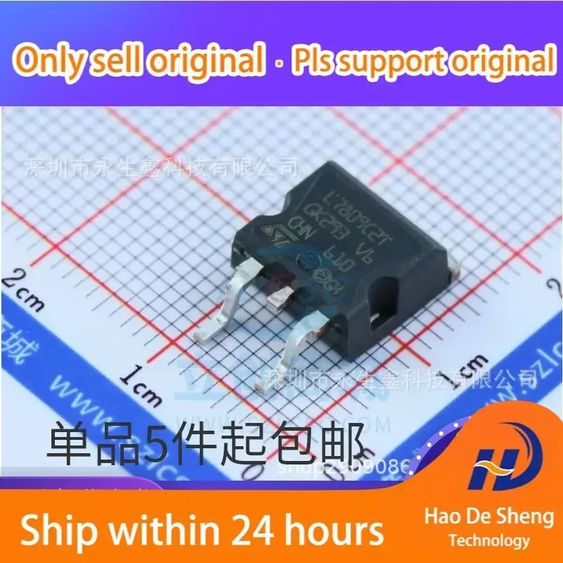 10 шт./лот L7809CD2T TO-263 Трехконтактный регулятор L7809C2T, новый, оригинальный, в наличии
10 шт./лот L7809CD2T TO-263 Трехконтактный регулятор L7809C2T, новый, оригинальный, в наличии
