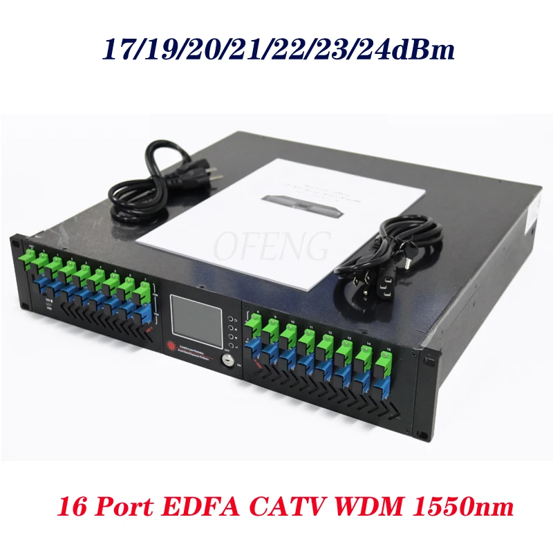 2U EDFA 16 портов 19/20/21/22/23 дБм EDFA FTTH CATV WDM EDFA Волоконно-оптический усилитель английский веб-Управление под заказ
2U EDFA 16 портов 19/20/21/22/23 дБм EDFA FTTH CATV WDM EDFA Волоконно-оптический усилитель английский веб-Управление под заказ