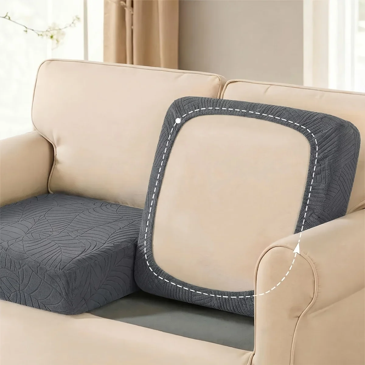 8PCS Water-repellent Patio Sofa Covers Elastic Leaf Living Room Sofa Seat Cushion Covers Garden Sofa Slipcover Home Decor
8PCS Water-repellent Patio Sofa Covers Elastic Leaf Living Room Sofa Seat Cushion Covers Garden Sofa Slipcover Home Decor