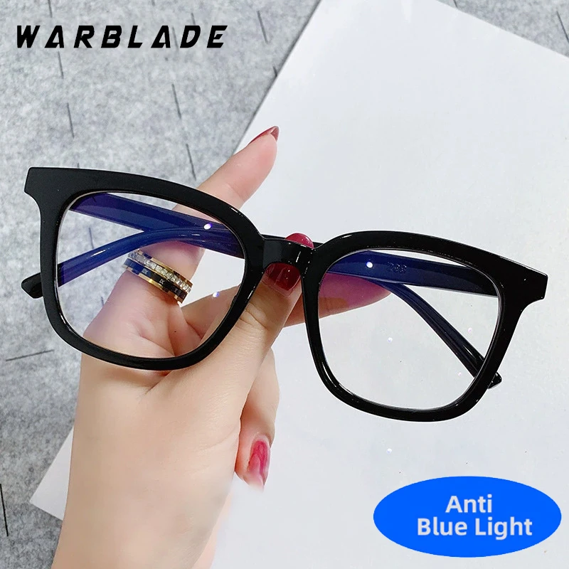 Vintage Brand Designer Big Square Frame Anti-Blue Light Glasses Men Women Computer Work Reading Eye Protection Optical Eyewear
Vintage Brand Designer Big Square Frame Anti-Blue Light Glasses Men Women Computer Work Reading Eye Protection Optical Eyewear