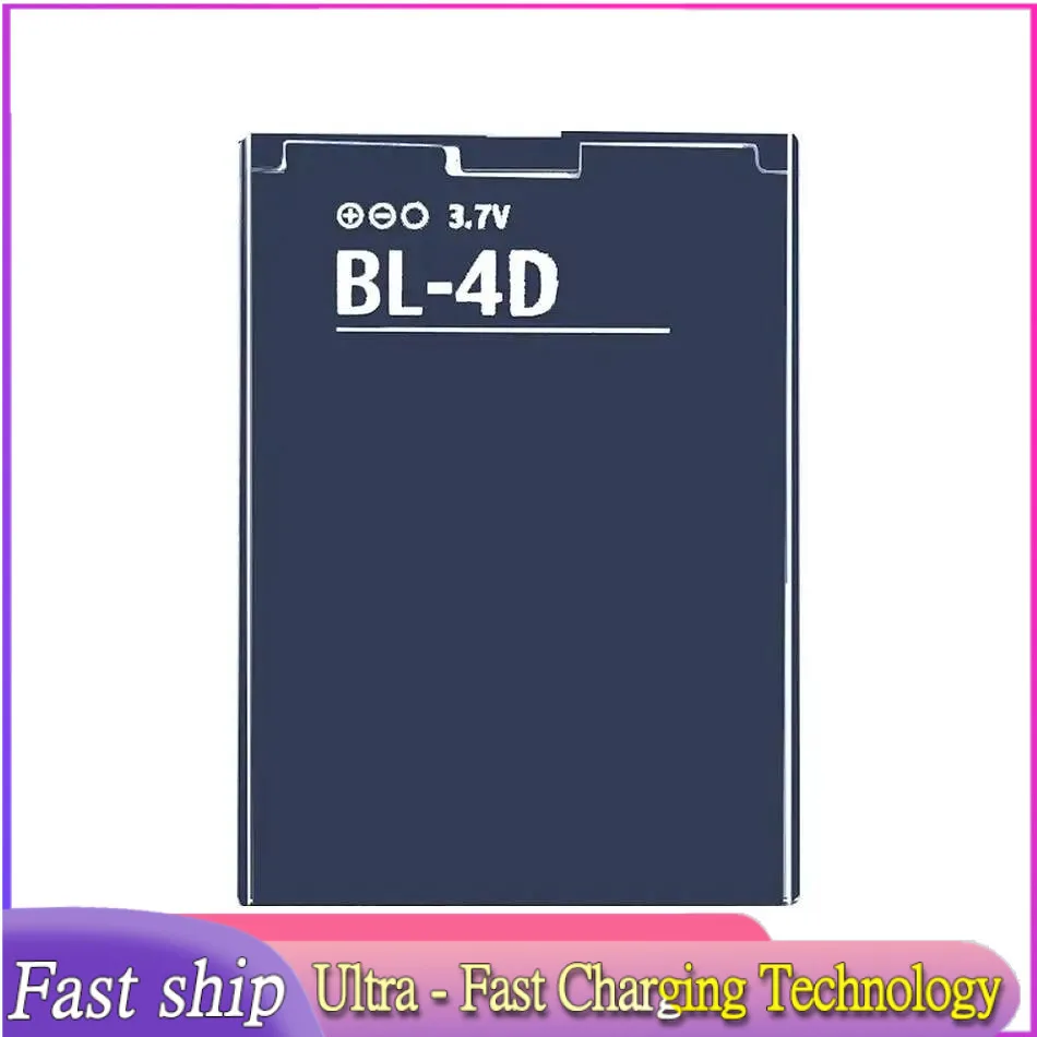Mobile Phone Battery BL-4D 1200Mah For Nokia N97 Mini,N8 N8-00 ,E5-00 E5 E7 E7-00 T7 T7-00 803 N803 702T
Mobile Phone Battery BL-4D 1200Mah For Nokia N97 Mini,N8 N8-00 ,E5-00 E5 E7 E7-00 T7 T7-00 803 N803 702T