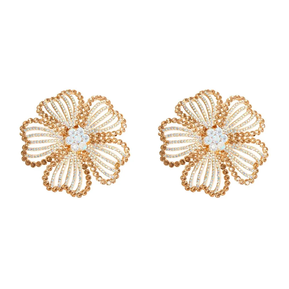 Fashion 8cm Rhinestone Brooch DIY Exquisite Flower Brooch Corsage for Birthday Parties Weddings and Banquets Cloth
Fashion 8cm Rhinestone Brooch DIY Exquisite Flower Brooch Corsage for Birthday Parties Weddings and Banquets Cloth