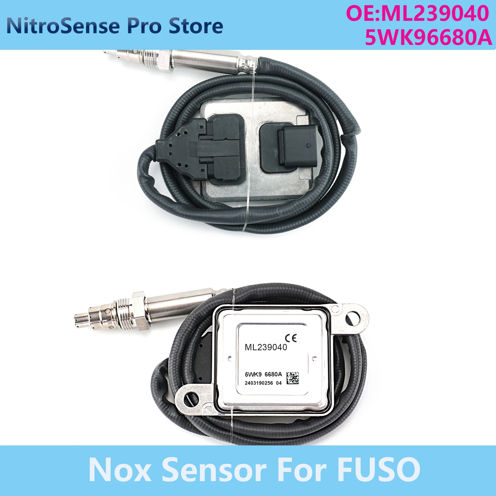 5WK96680A 5WK9 6680A ML239040 New Nitrogen Oxide Sensor 12V For Mitsubishi Fuso Canter Truck Parts
5WK96680A 5WK9 6680A ML239040 New Nitrogen Oxide Sensor 12V For Mitsubishi Fuso Canter Truck Parts
