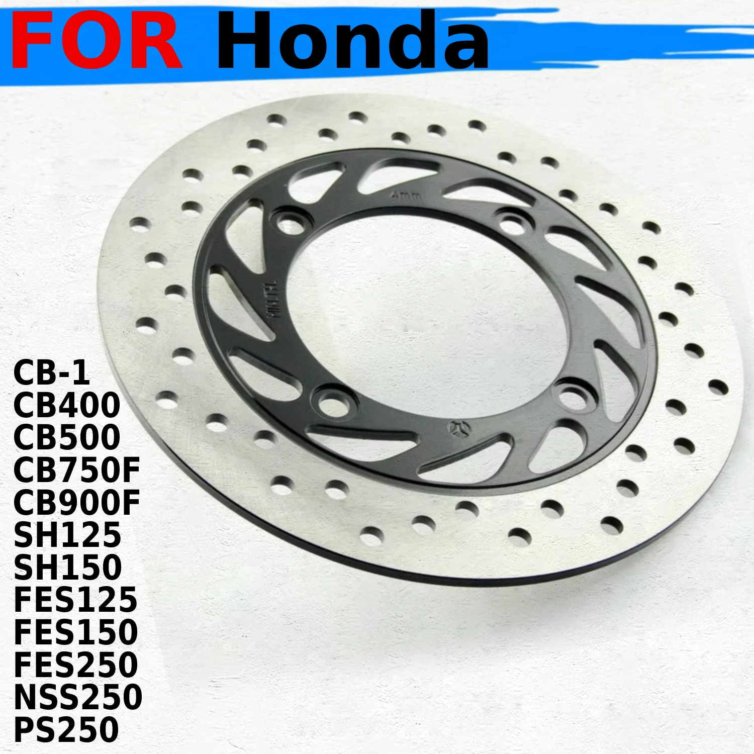 For Honda CB900F CB919C Hornet 900 2002 2003 2004 2005 2006 2007, 45251-MY5-731 / 43251-MW3-600 Motorcycle Rear Brake Disc Rotor
For Honda CB900F CB919C Hornet 900 2002 2003 2004 2005 2006 2007, 45251-MY5-731 / 43251-MW3-600 Motorcycle Rear Brake Disc Rotor