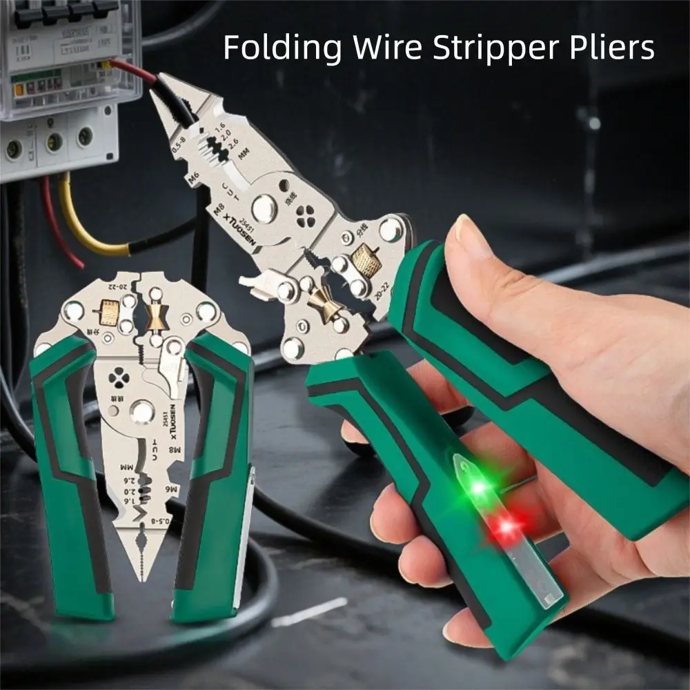 F썹be Щипцы для зачистки проводов Тестирование напряжения Щипцы для обжима кабеля Многофункциональные щипцы для зачистки проводов Щипцы для электрика
F썹be Щипцы для зачистки проводов Тестирование напряжения Щипцы для обжима кабеля Многофункциональные щипцы для зачистки проводов Щипцы для электрика