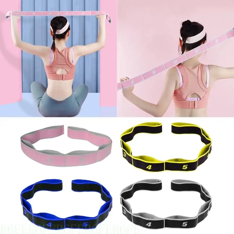 652F Exercise Strap, Yoga Stretch Assist Strap with Numbered Loop, Easy to Carry and High Elastic Stretching Strap for Yoga
652F Exercise Strap, Yoga Stretch Assist Strap with Numbered Loop, Easy to Carry and High Elastic Stretching Strap for Yoga