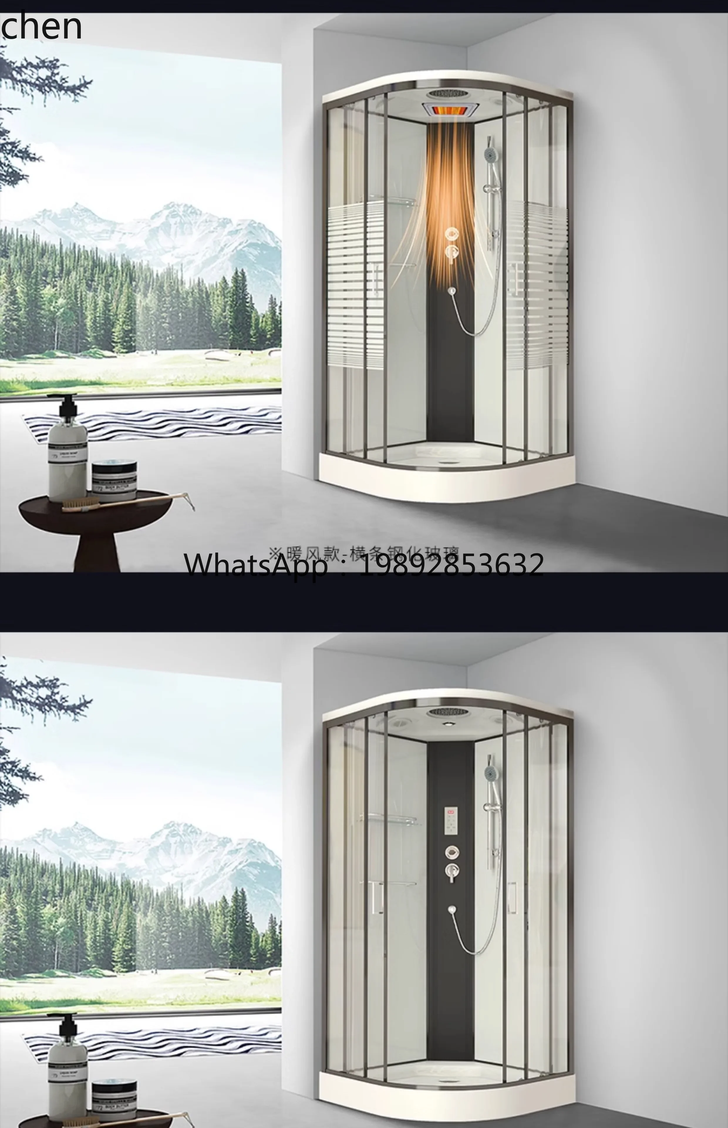 U5.11 household integral shower room bathroom integrated sliding door glass bath warm air bath room
U5.11 household integral shower room bathroom integrated sliding door glass bath warm air bath room