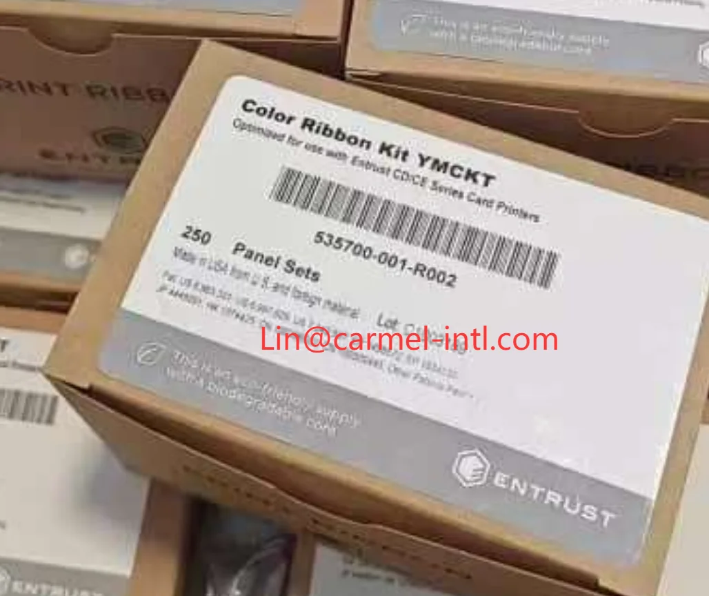 Original Datacard 535700-001-R002 YMCKT Color Ribbons - 250 Prints Per Roll
Original Datacard 535700-001-R002 YMCKT Color Ribbons - 250 Prints Per Roll
