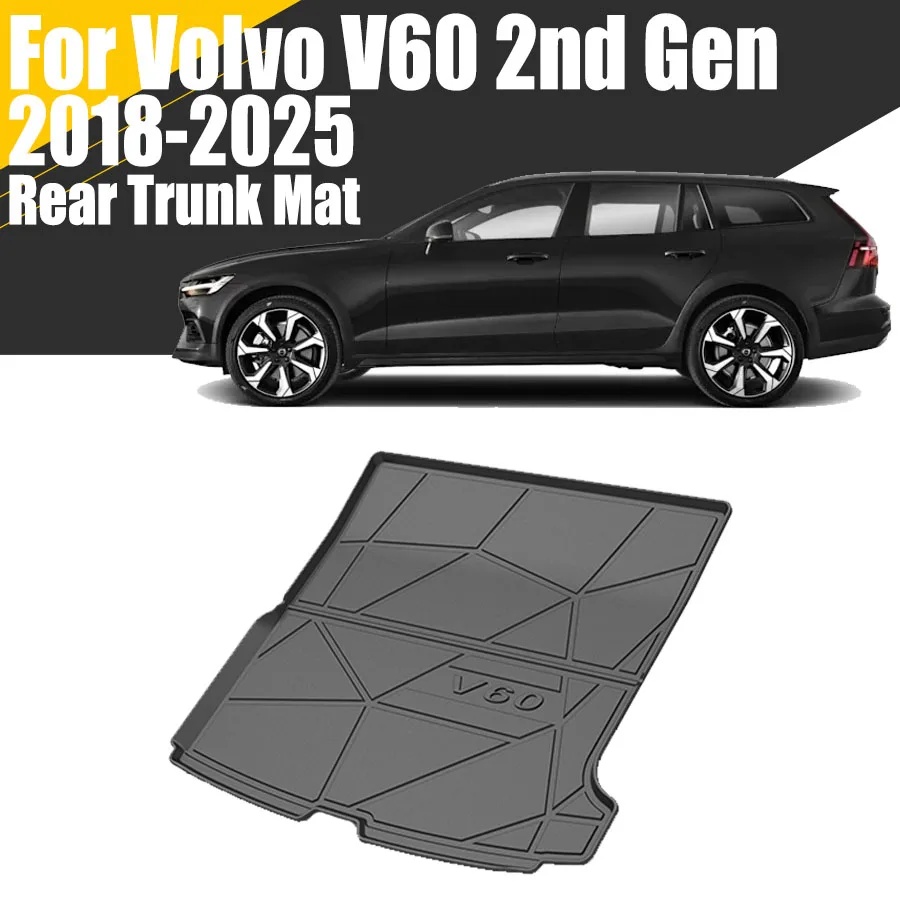 Custom Fit Cargo Liner for Volvo V60 2nd Gen 2018-2025 Waterproof Rear Trunk Mat TPE Durable Odorless Trunk Liner Cargo Mat
Custom Fit Cargo Liner for Volvo V60 2nd Gen 2018-2025 Waterproof Rear Trunk Mat TPE Durable Odorless Trunk Liner Cargo Mat