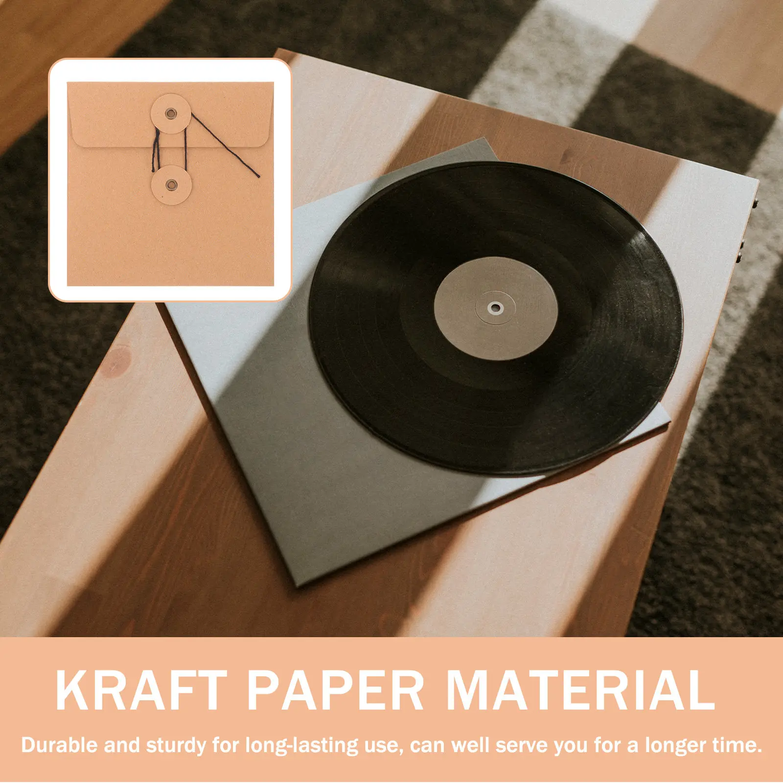 10 шт. бумажных конвертов для CD/DVD из крафт-бумаги коричневого цвета для безопасного хранения, организации почтовых отправлений, защиты от царапин, упаковка для CD/DVD
10 шт. бумажных конвертов для CD/DVD из крафт-бумаги коричневого цвета для безопасного хранения, организации почтовых отправлений, защиты от царапин, упаковка для CD/DVD