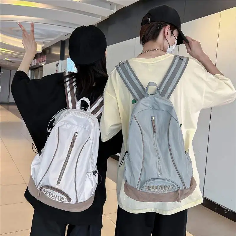 Large Capacity Drawstring Computer Backpack for Girls Student Bookbag Style Double Shoulder Bag Sporty Trendy Pure Color
Large Capacity Drawstring Computer Backpack for Girls Student Bookbag Style Double Shoulder Bag Sporty Trendy Pure Color