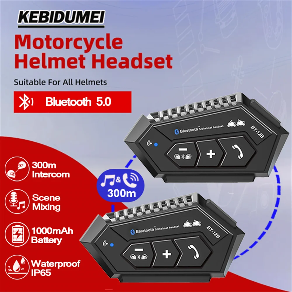 300 м гарнитура для мотоциклетного шлема, домофон, Bluetooth, музыка, водонепроницаемые наушники для мотошлема, межконтаторы, наушники 1000 мАч
300 м гарнитура для мотоциклетного шлема, домофон, Bluetooth, музыка, водонепроницаемые наушники для мотошлема, межконтаторы, наушники 1000 мАч