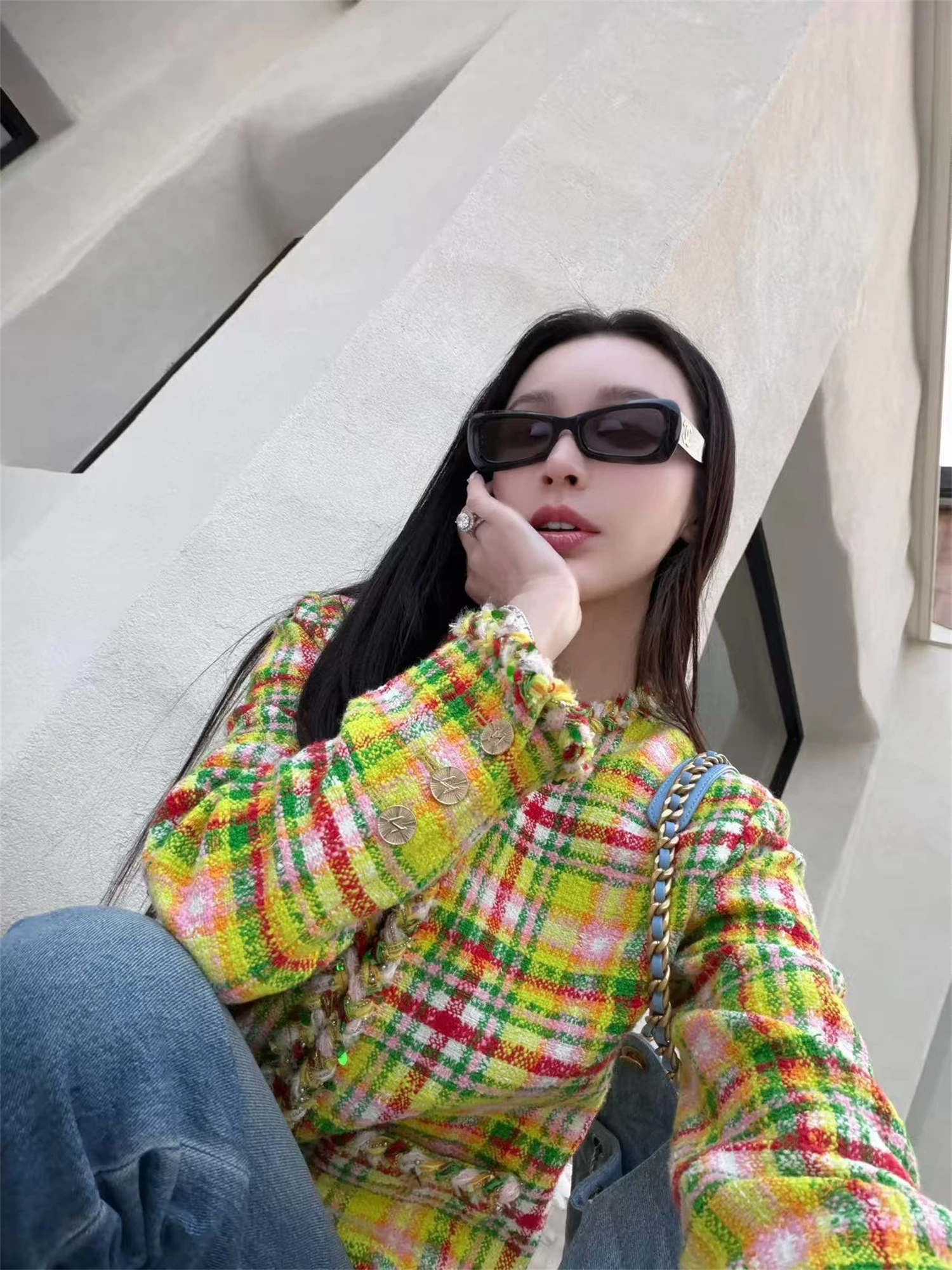 Plaid Woolen Jacket Vest Shorts Set Casual Style Spring Fashion Women's Ensemble NOTING NINE Brand High Waist Zipper
Plaid Woolen Jacket Vest Shorts Set Casual Style Spring Fashion Women's Ensemble NOTING NINE Brand High Waist Zipper