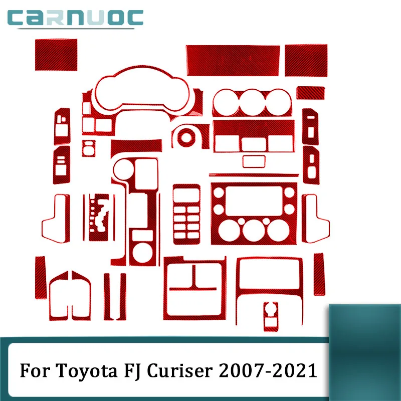 For Toyota FJ Curiser 2007 2008 2009 2010 2011 2012 2013-2021 Car Carbon Fiber Red Stickers Auto Interior Decorative Accessories
For Toyota FJ Curiser 2007 2008 2009 2010 2011 2012 2013-2021 Car Carbon Fiber Red Stickers Auto Interior Decorative Accessories