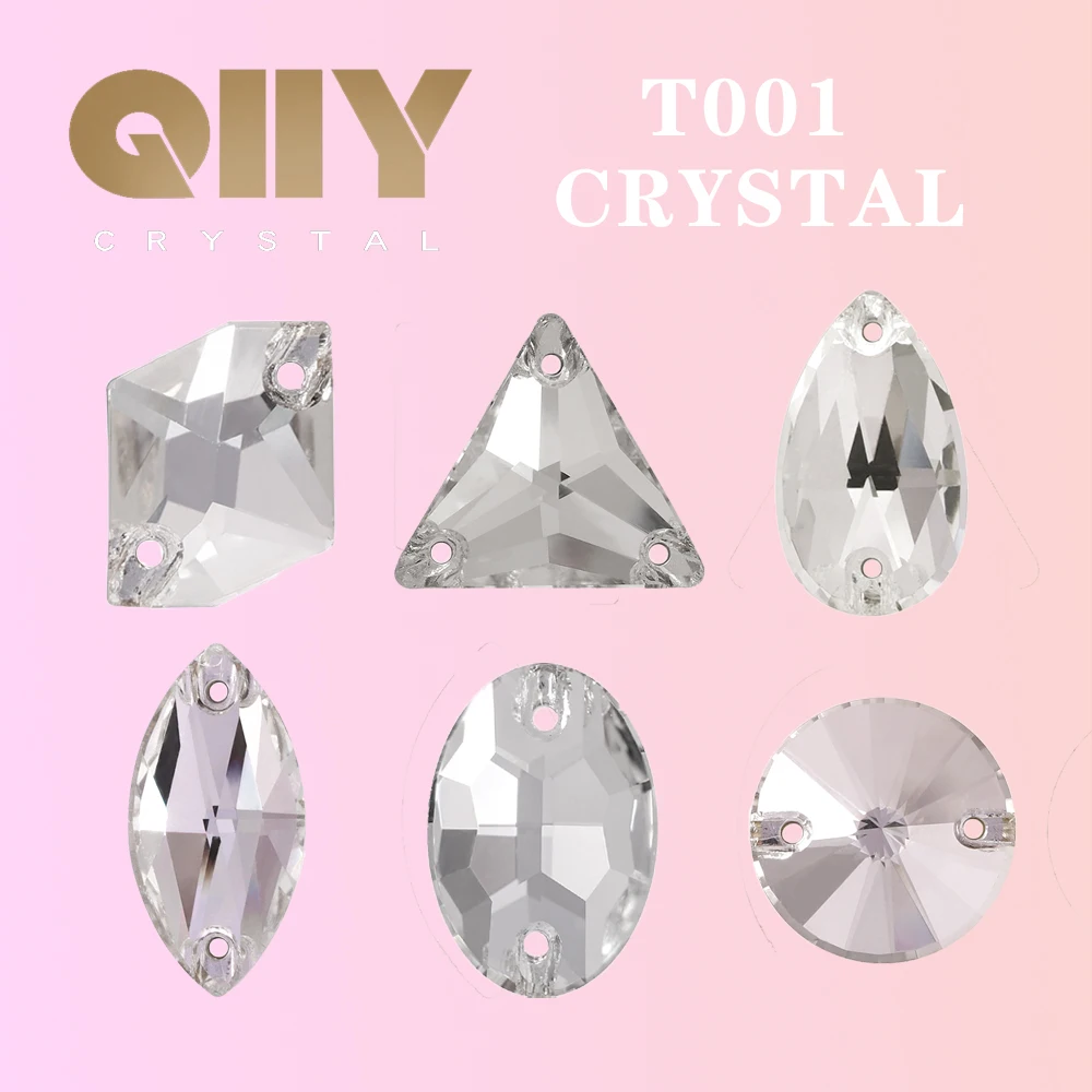 QIIY T001 Crystal Series Glass Sew On Rhinestones Flatback Crystal AB Stones for Sewing Clothes Dress Decoration
QIIY T001 Crystal Series Glass Sew On Rhinestones Flatback Crystal AB Stones for Sewing Clothes Dress Decoration