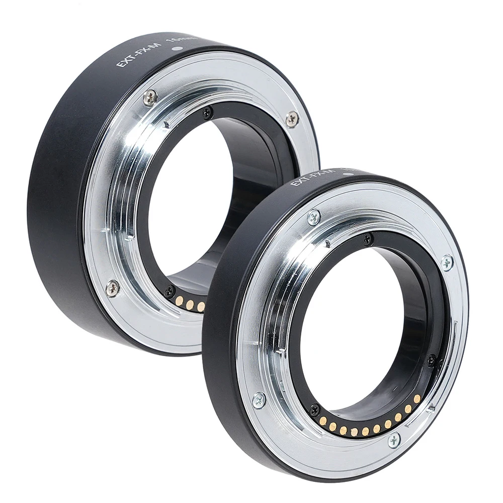 FOTGA Auto Focus Macro Extension Tube 10mm + 16mm For FujiFilm Fuji FX Mount X-E3 X-E2S X-M1 X-Pro2 X-H1 X-A2 A3 A5 A20 T1 T10
FOTGA Auto Focus Macro Extension Tube 10mm + 16mm For FujiFilm Fuji FX Mount X-E3 X-E2S X-M1 X-Pro2 X-H1 X-A2 A3 A5 A20 T1 T10