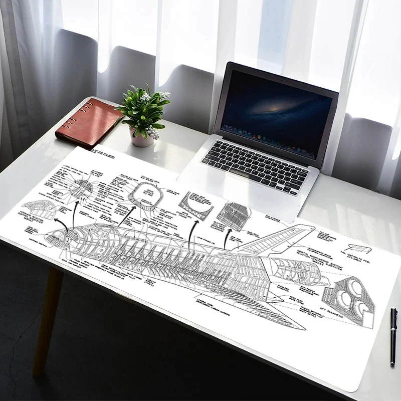 Mouse Pad PC Non Slip Rubber Mousepad Laptop Gamer Cabinet HD Keyboard Pad Office Computer Gaming Desk Space Shuttle Mouse Mat
Mouse Pad PC Non Slip Rubber Mousepad Laptop Gamer Cabinet HD Keyboard Pad Office Computer Gaming Desk Space Shuttle Mouse Mat