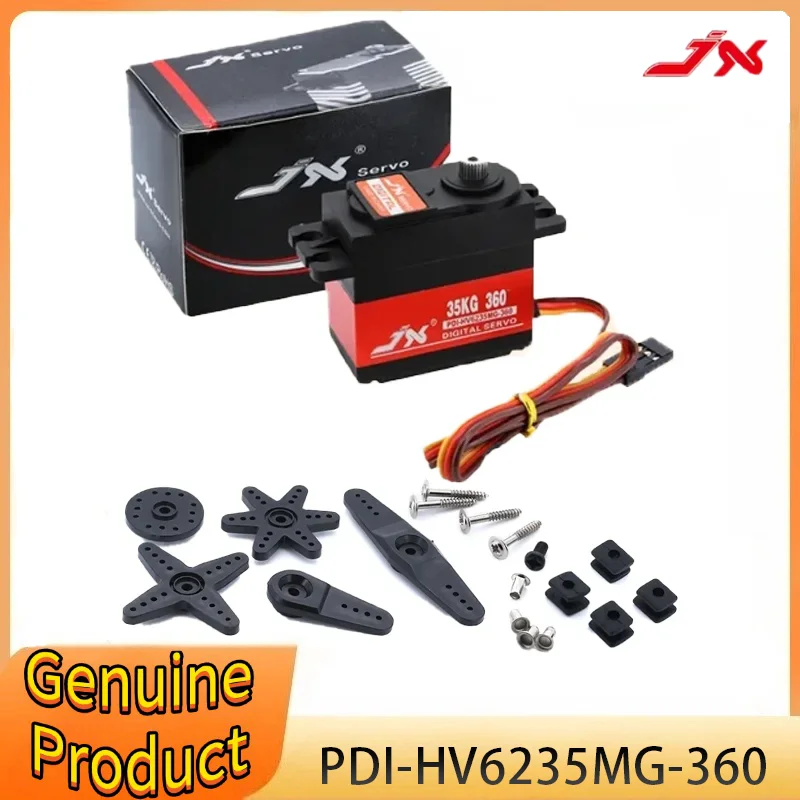 JX Servo PDI-HV6235MG-360 8 4V 016Sec High Precision Metal Gear Digital Servo RC Cars Robot Arms Aircrafts Other Applications
JX Servo PDI-HV6235MG-360 8 4V 016Sec High Precision Metal Gear Digital Servo RC Cars Robot Arms Aircrafts Other Applications