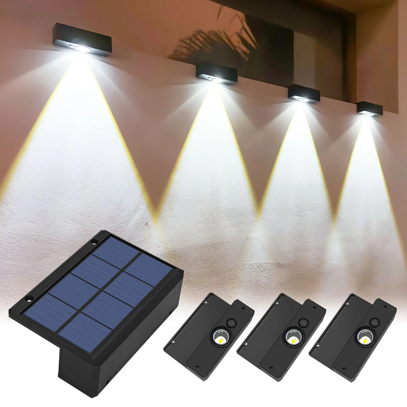 Solar Fence Lamp Outdoor Solar Lights Outdoor Waterproof RGB Deck Lights for Step Stairs Yard Patio Pathway
Solar Fence Lamp Outdoor Solar Lights Outdoor Waterproof RGB Deck Lights for Step Stairs Yard Patio Pathway