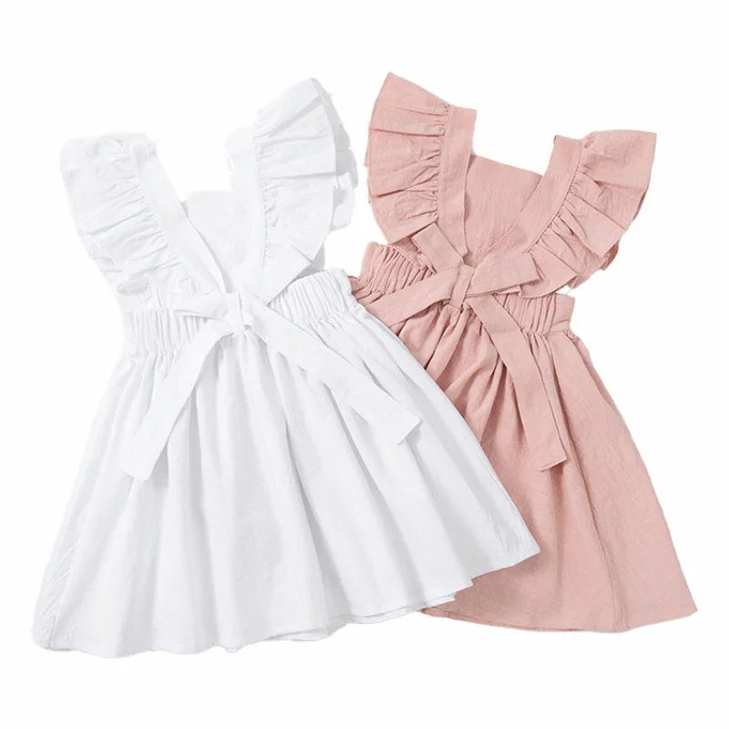 Summer Girl Dress Princess Baby Girl Clothes Toddler Sundress Kids Outfit Casual Children Clothing Casual Simple Classic Style
Summer Girl Dress Princess Baby Girl Clothes Toddler Sundress Kids Outfit Casual Children Clothing Casual Simple Classic Style