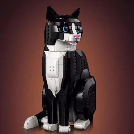 2025 New 43247 Young Lion Tuxedo Cat 21349 Model Display Decoration Set Building Blocks Bricks Toys for kids Christmas Gift
2025 New 43247 Young Lion Tuxedo Cat 21349 Model Display Decoration Set Building Blocks Bricks Toys for kids Christmas Gift