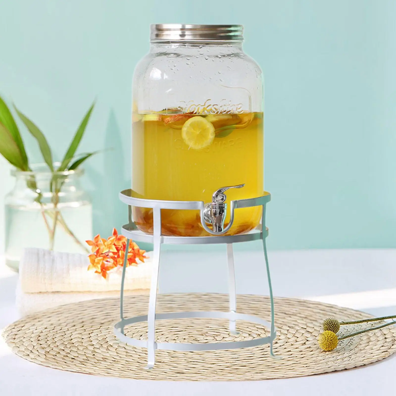 Подставка для диспенсера для напитков подходит для кувшинов для воды диаметром 8,58 дюйма, кафе, кухни
Подставка для диспенсера для напитков подходит для кувшинов для воды диаметром 8,58 дюйма, кафе, кухни