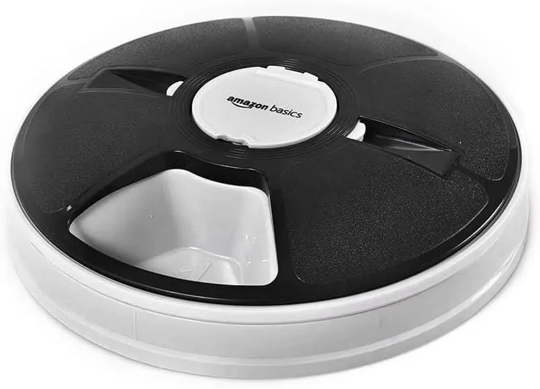 Automatic Pet Feeder with Timer, 6 Portions for Dogs and Cats, Plastic Black Design
Automatic Pet Feeder with Timer, 6 Portions for Dogs and Cats, Plastic Black Design