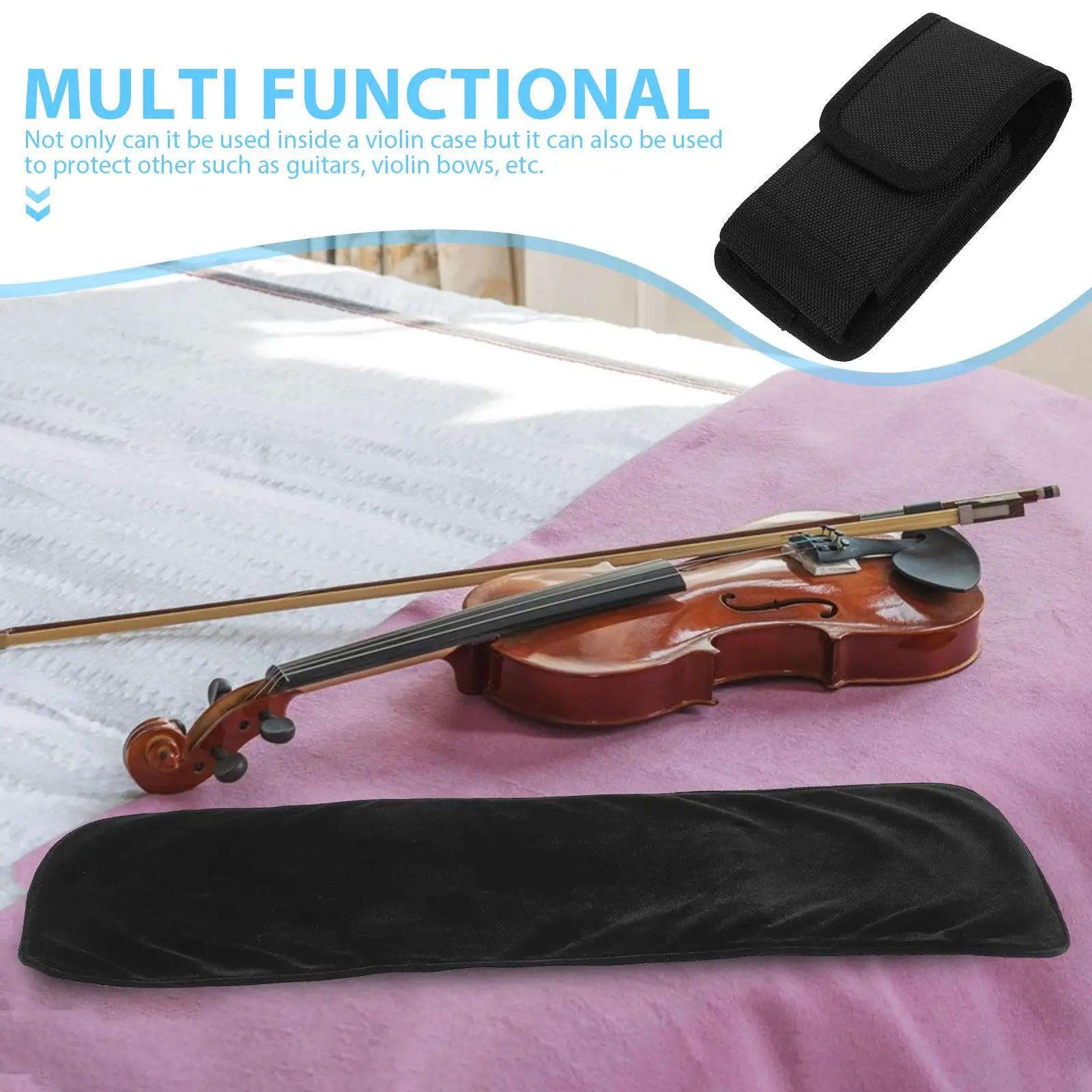 Violin Protection Cloth Soft Fabric Scratch Proof Cover Case Interior Accessory Musical Instrument Travel Storage
Violin Protection Cloth Soft Fabric Scratch Proof Cover Case Interior Accessory Musical Instrument Travel Storage