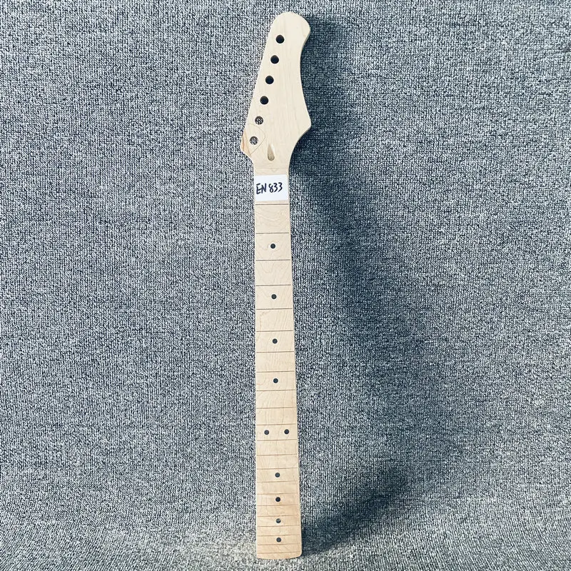 EN833 Custom Order Unfinished ST Guitar Neck No Paints No Frets Headstock with Wood Scar for Tremolo Guitar DIY Replace
EN833 Custom Order Unfinished ST Guitar Neck No Paints No Frets Headstock with Wood Scar for Tremolo Guitar DIY Replace