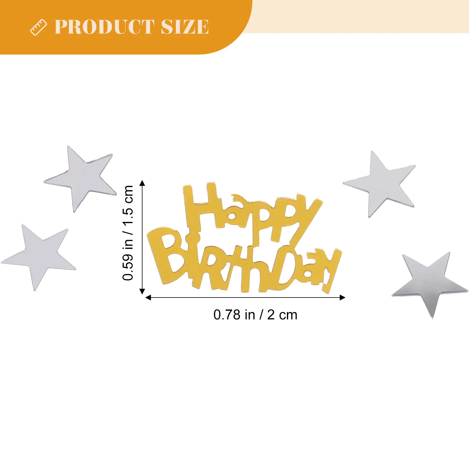 5pcs 5 Bags Pentagram Sequins Plastic Confetti Birthday Party Decoration Balloon Table Scatter Wedding Celebration Streamers
5pcs 5 Bags Pentagram Sequins Plastic Confetti Birthday Party Decoration Balloon Table Scatter Wedding Celebration Streamers
