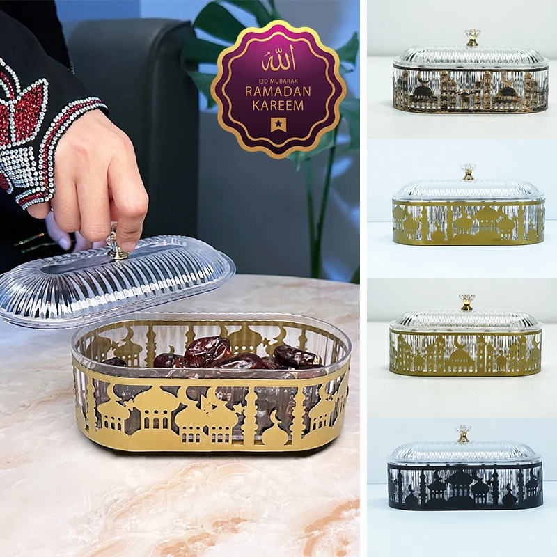 Ramadan Tray Desktop Decoration Eid Mubarak Candy Box Desktop Storage Trays Acrylic Snacks Organizer Box Ramadan Decor Supplies
Ramadan Tray Desktop Decoration Eid Mubarak Candy Box Desktop Storage Trays Acrylic Snacks Organizer Box Ramadan Decor Supplies