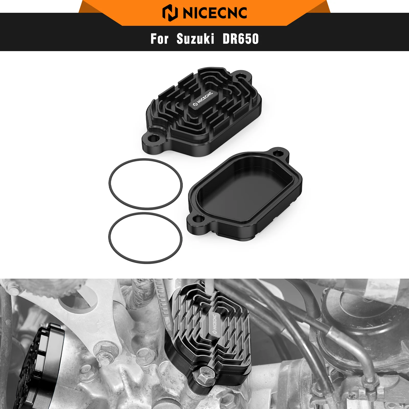 For Suzuki DR650S 1996-2024 Valve Covers DR650SE 1996-2024 2023 2022 2021 2020 2019 2018 2017 2016 Finned Aluminium Valve Covers
For Suzuki DR650S 1996-2024 Valve Covers DR650SE 1996-2024 2023 2022 2021 2020 2019 2018 2017 2016 Finned Aluminium Valve Covers