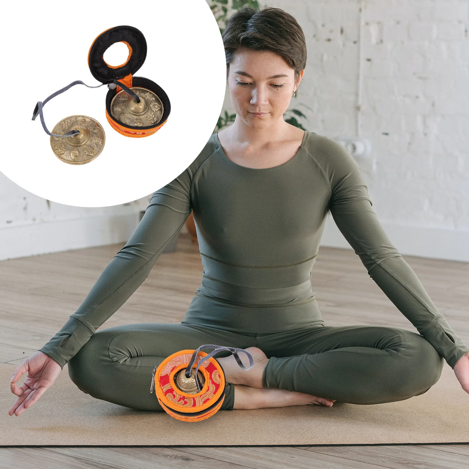Yoga Cymbal Bell Tingsha Cymbals Bells Meditation Brass Sound Healing Instrument
Yoga Cymbal Bell Tingsha Cymbals Bells Meditation Brass Sound Healing Instrument