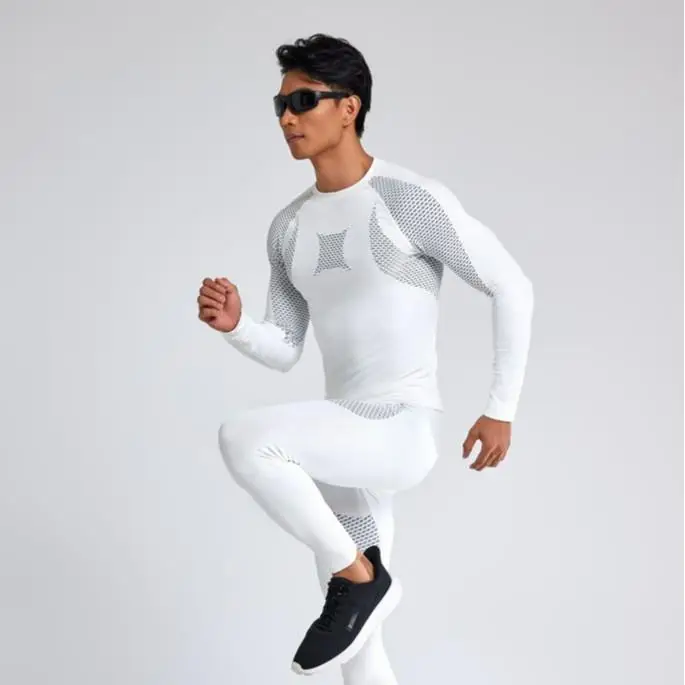 Men's Thermal Underwear Sports Outdoor Skiing Running Long Pants Seven Sleeve T-Shirt Autumn Season Casual Sportswear Set
Men's Thermal Underwear Sports Outdoor Skiing Running Long Pants Seven Sleeve T-Shirt Autumn Season Casual Sportswear Set