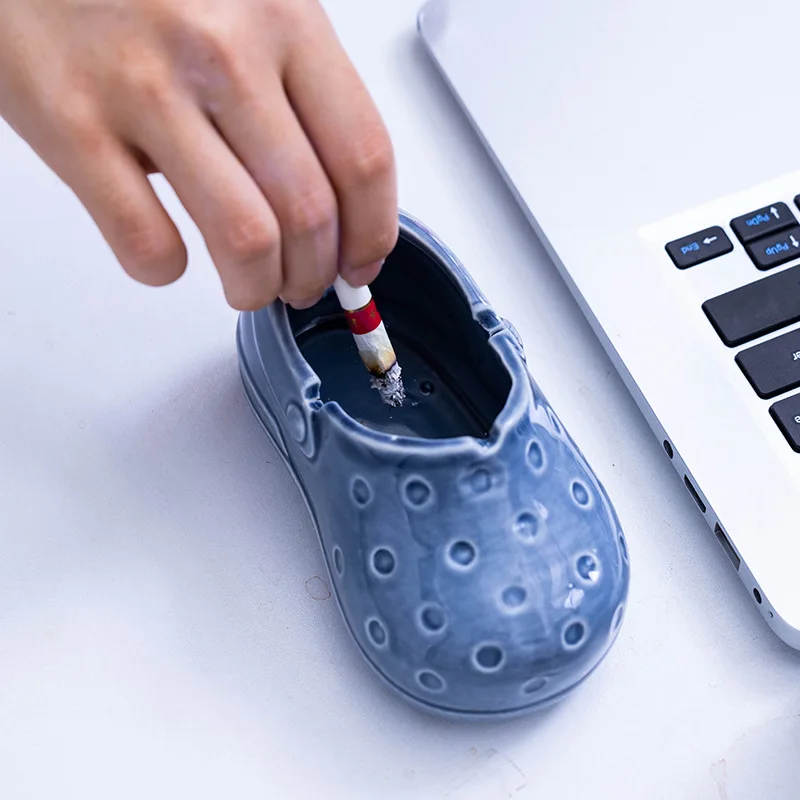 Cave Shoes Ashtray Creative Personality Fashion Ceramic Shoes Boyfriend Gift Living Room Ktv Home Office Ashtray Cartoon
Cave Shoes Ashtray Creative Personality Fashion Ceramic Shoes Boyfriend Gift Living Room Ktv Home Office Ashtray Cartoon