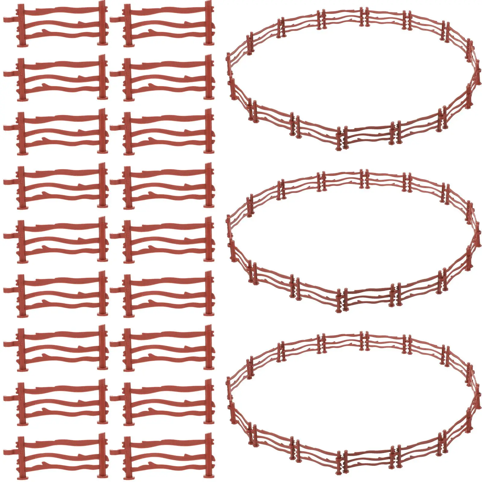 100 Pcs Buffalo Toy Fence Model Child Fencing Pp Electric Gate Handles Garden Panel
100 Pcs Buffalo Toy Fence Model Child Fencing Pp Electric Gate Handles Garden Panel