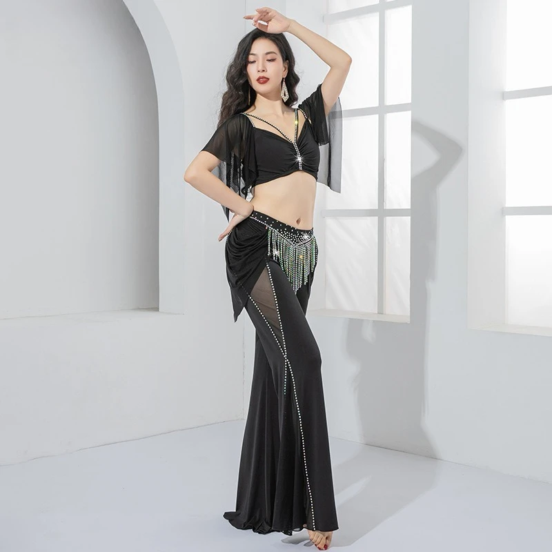 Customized Belly Dance Costumes BALADISHAABI Oriental Dance Top+Skirt Light Luxury Sequin Robe Performance Competition Costume
Customized Belly Dance Costumes BALADISHAABI Oriental Dance Top+Skirt Light Luxury Sequin Robe Performance Competition Costume