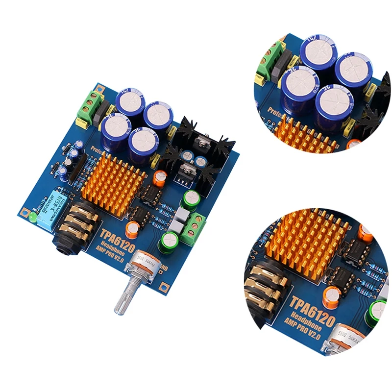 【Получшие предложения】TPA6120A2 Плата усилителя для наушников Hi-Fi, аудиофильский усилитель, 1 шт.
【Получшие предложения】TPA6120A2 Плата усилителя для наушников Hi-Fi, аудиофильский усилитель, 1 шт.