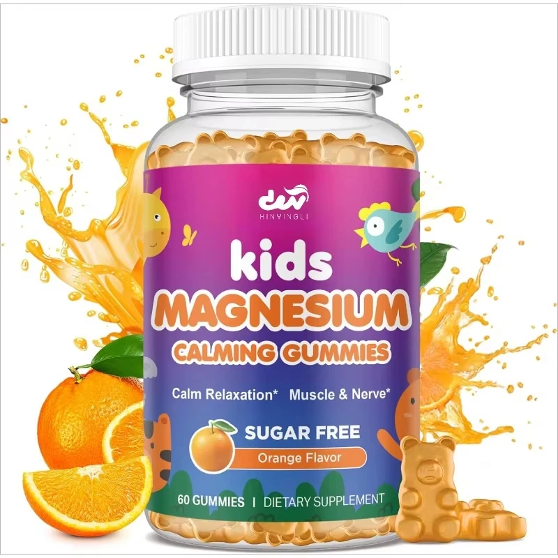 Children's magnesium gummies - magnesium glycinate, L-threonate supplement for sleep,brain, immune, and bone health - vegetarian
Children's magnesium gummies - magnesium glycinate, L-threonate supplement for sleep,brain, immune, and bone health - vegetarian