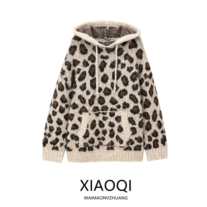 Autumn Winter New Arrival Women's Knitted Long Sve Sweatirt with Animal Pattern Tka Flower Long Hooded Mid-Length Pullover
Autumn Winter New Arrival Women's Knitted Long Sve Sweatirt with Animal Pattern Tka Flower Long Hooded Mid-Length Pullover