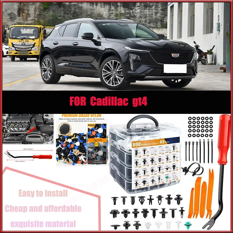 For Cadillac Gt4 Benz Mazda Buick Car Plastic Retainer Clips Kit 800+45pcs Auto Fender Push Pin Car Fastener Clip Mixed Set
For Cadillac Gt4 Benz Mazda Buick Car Plastic Retainer Clips Kit 800+45pcs Auto Fender Push Pin Car Fastener Clip Mixed Set