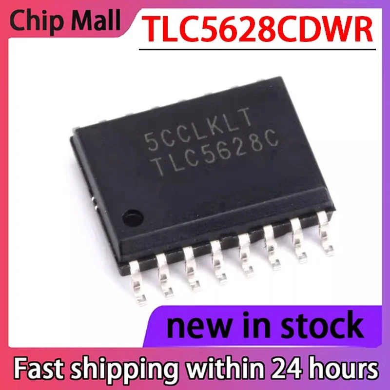 2PCS TLC5628CDWR TLC5628C Analog-to-digital Converter Chip SOP16
2PCS TLC5628CDWR TLC5628C Analog-to-digital Converter Chip SOP16